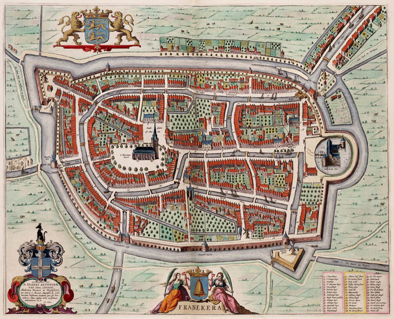 Franeker 1649 Blaeu